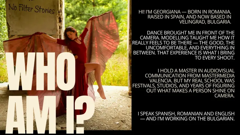 Georgiana dancing outdoors No Filters Stories