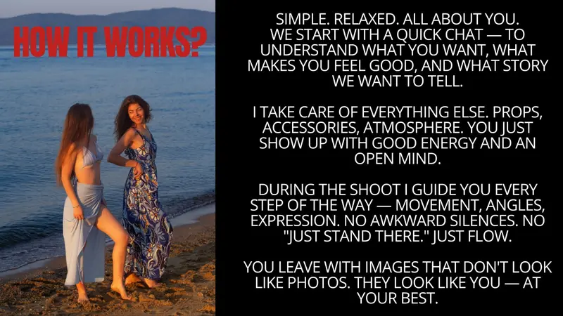 No Filters Stories visual style legs sea