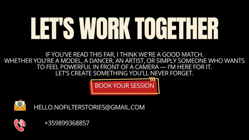 Let's Work Together — book a session with No Filters Stories